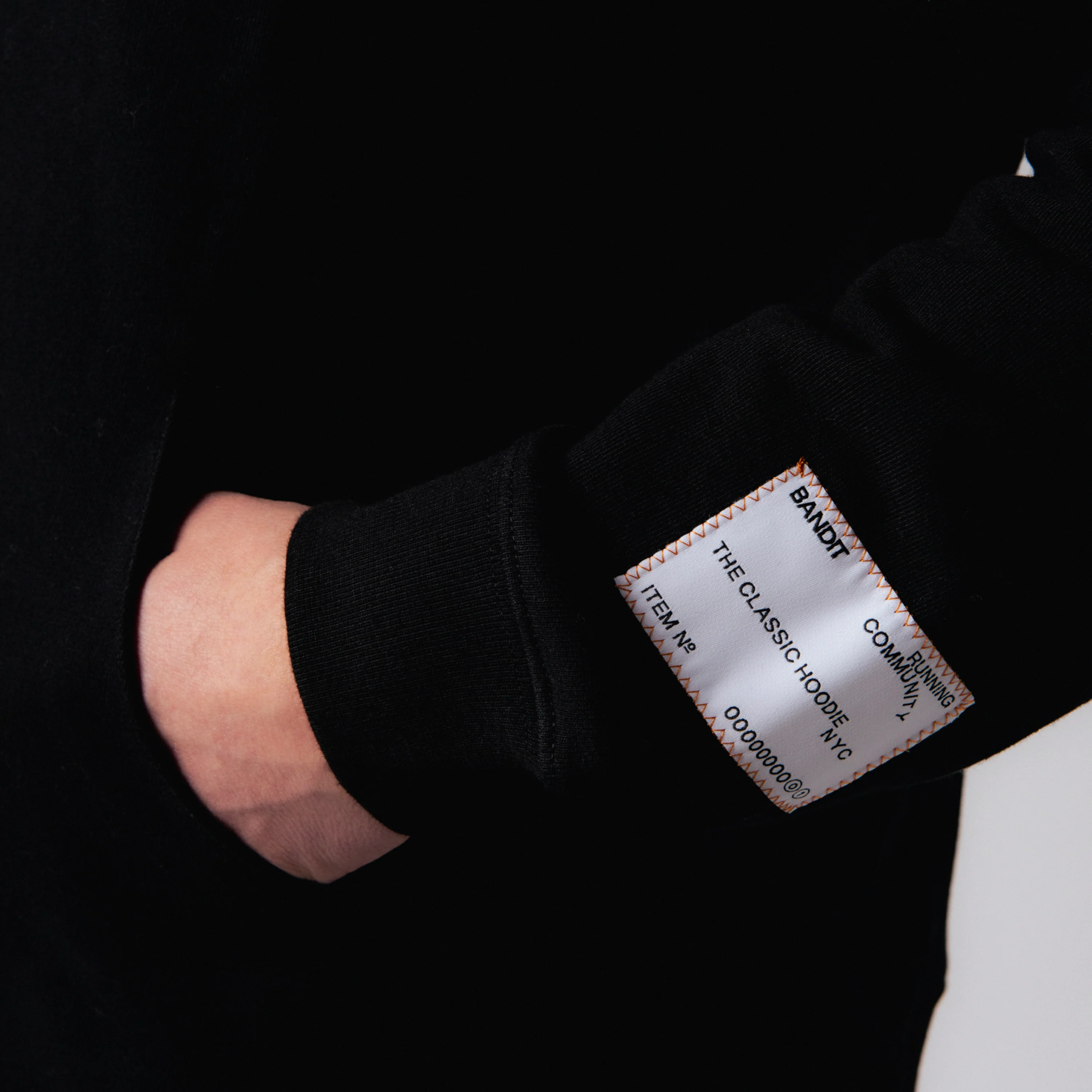 Community Hoodie - Black - Image 7