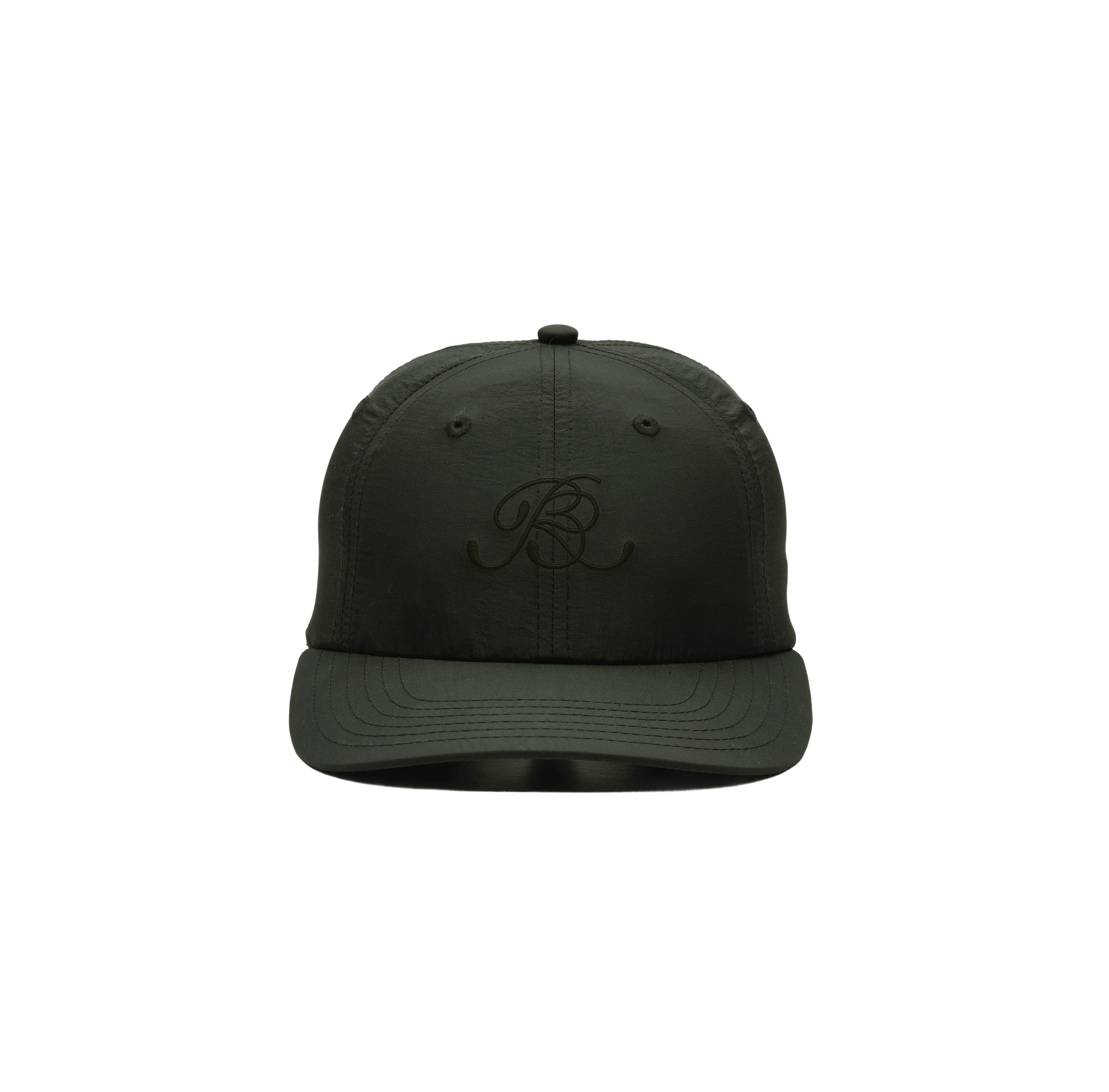 Cursive "BR" Nylon Dad Hat - Image 2