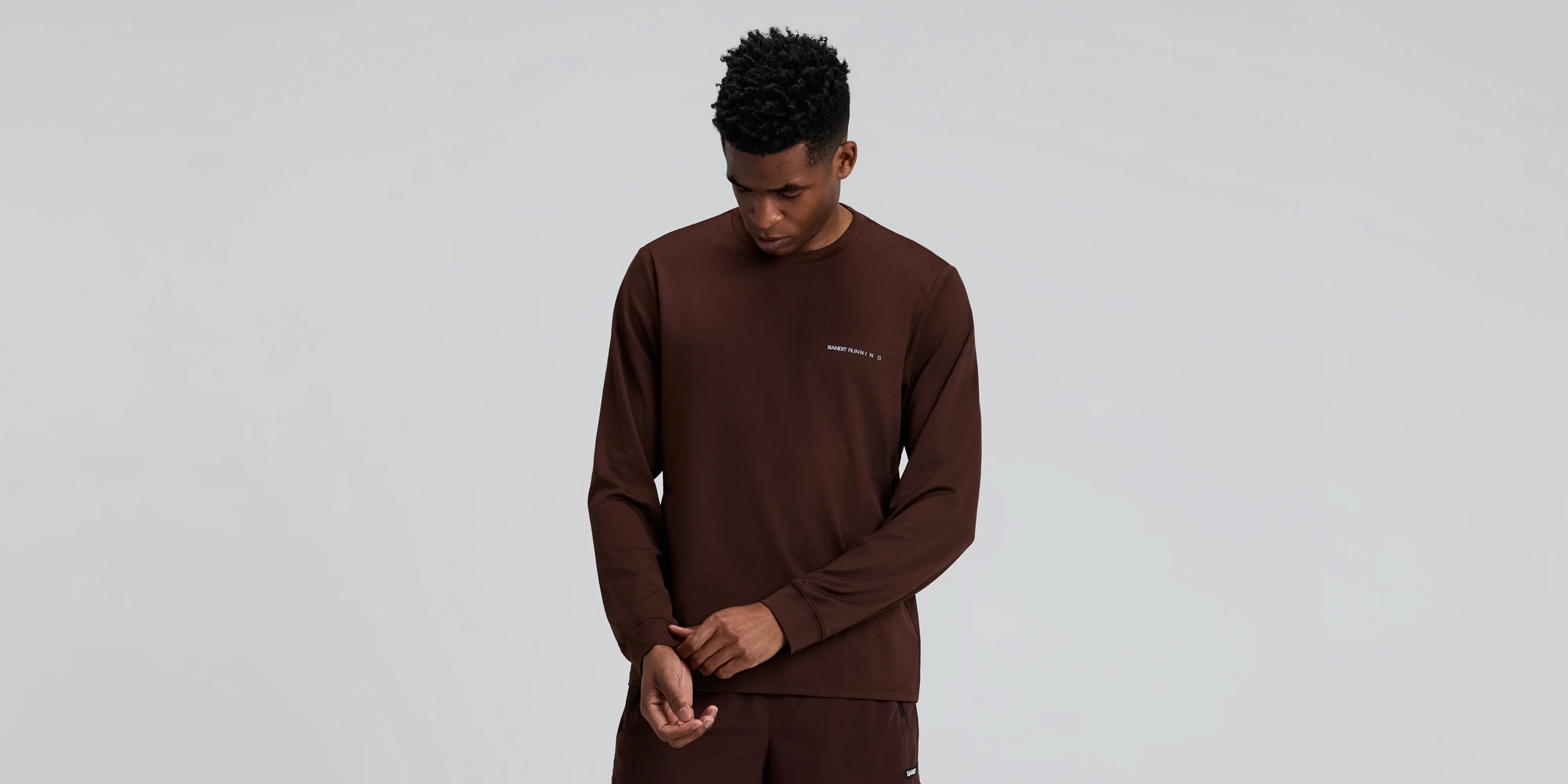 Men's Micromesh™ Long Sleeve - Cacao - Image 3