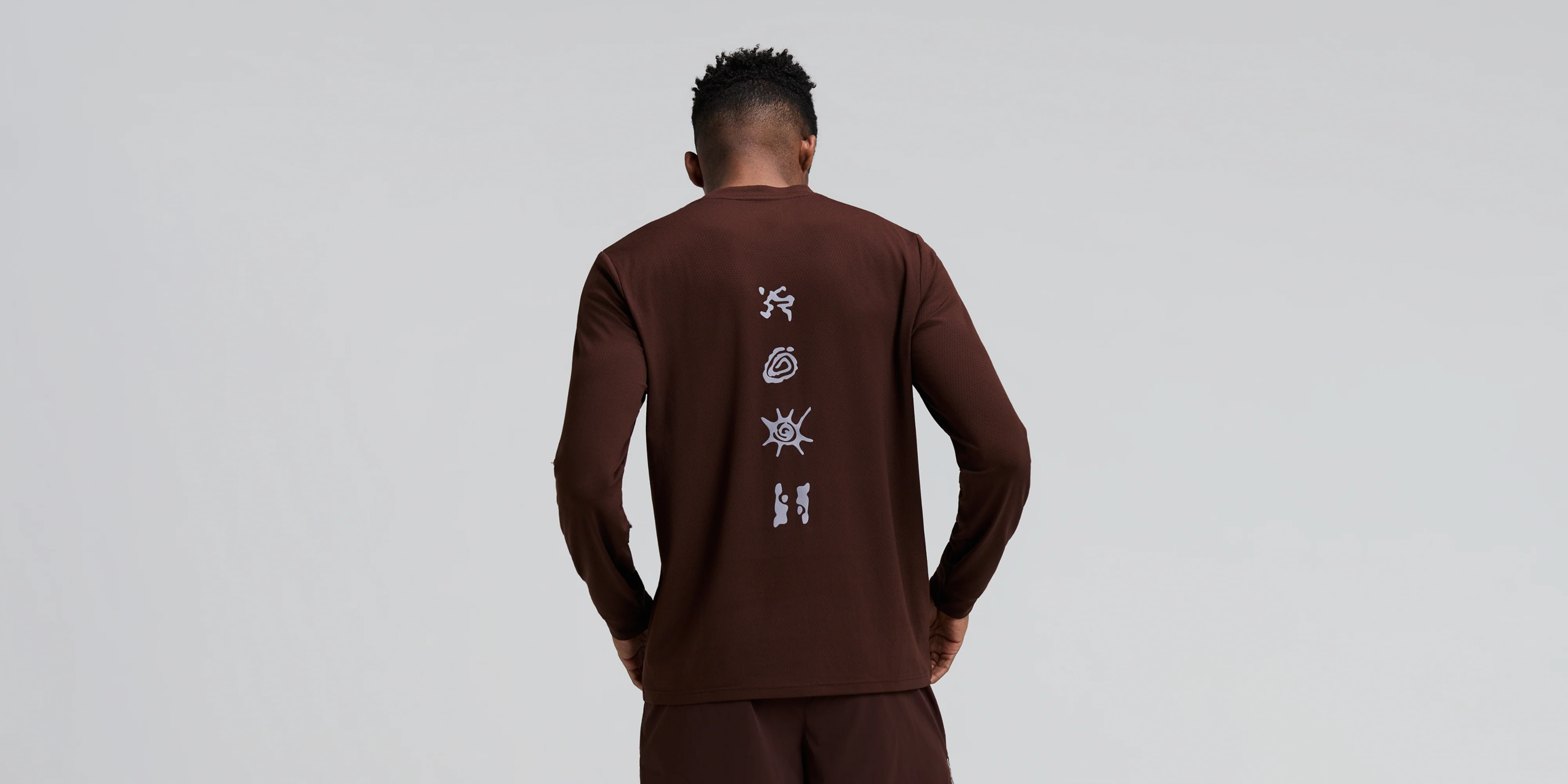 Men's Micromesh™ Long Sleeve - Cacao - Image 4