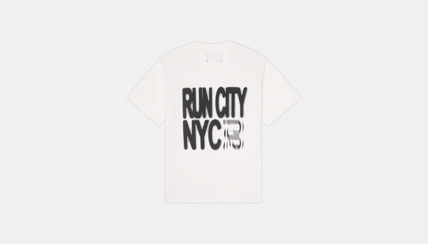 NYCM '25 "Run City" Cotton Tee, Unisex - White - Image 4