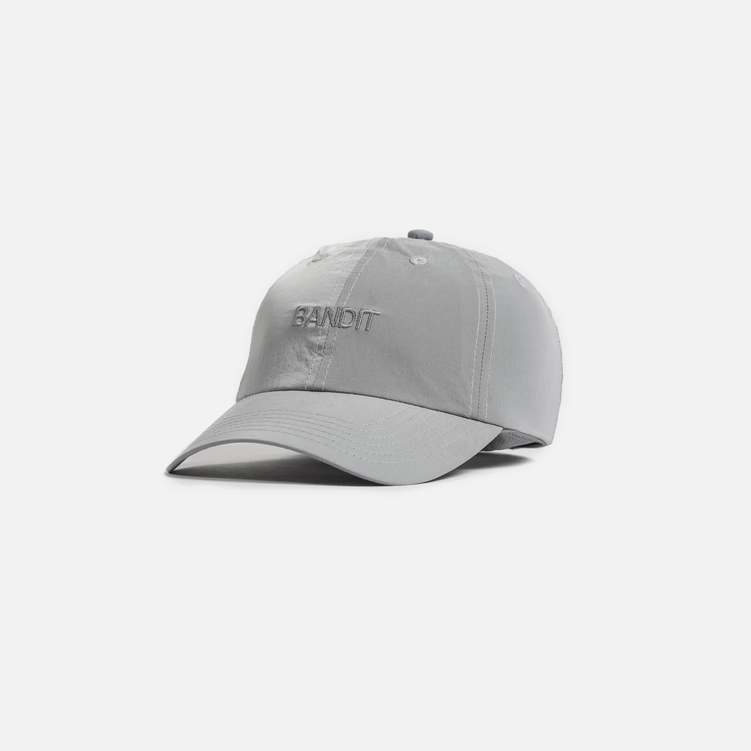Nylon Dad Hat - Dark Grey