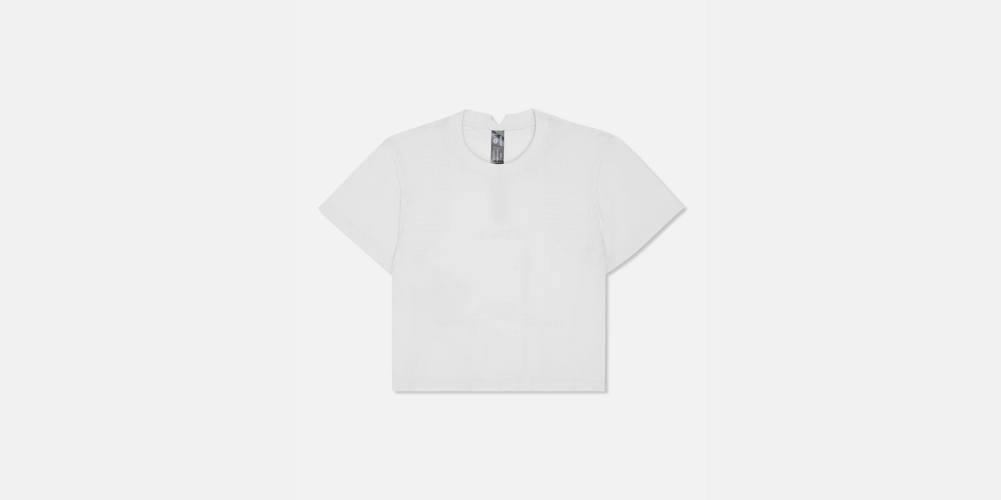 Women's Mercury Seamless™ Crop Tee - White - Image 3