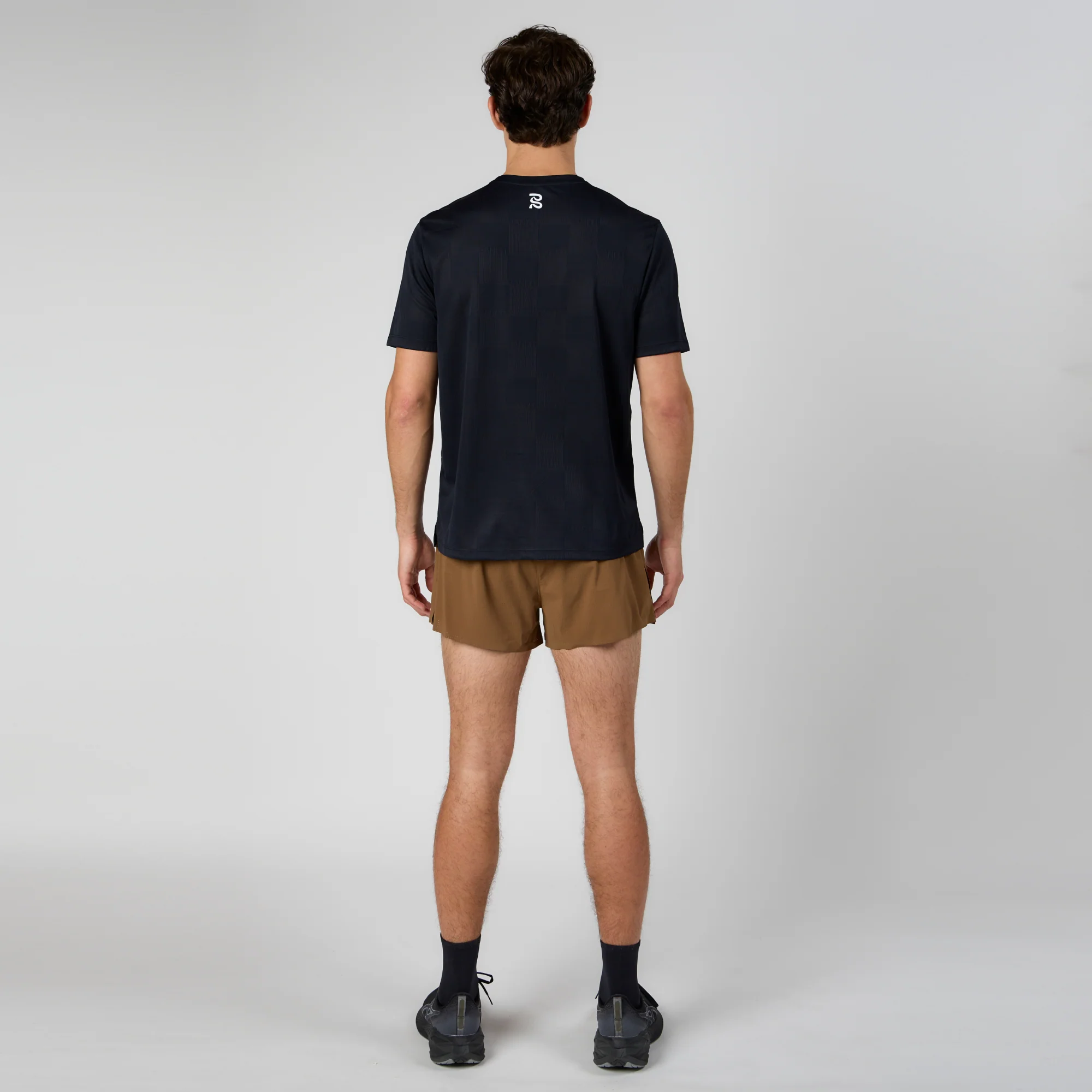 Bandit Cheque Jacquard Tee - Unisex, Black - Image 4