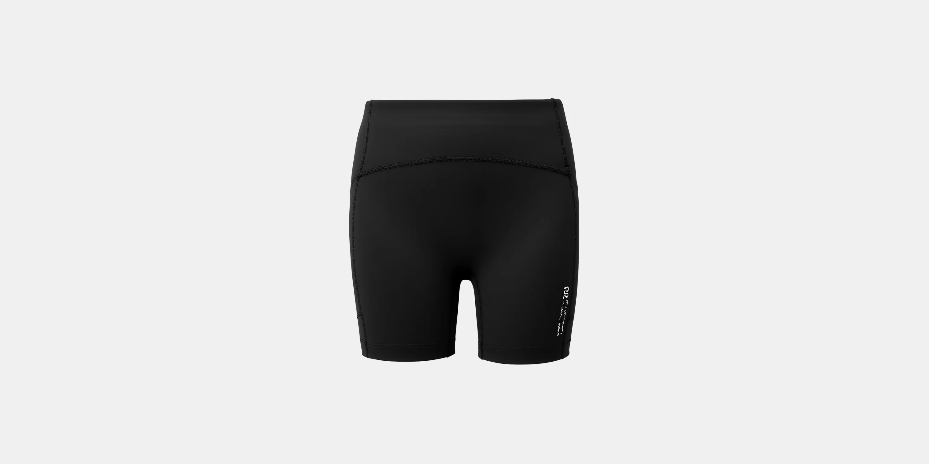 Stamina™ High Waist 5" Women's Compression Shorts - Black - Image 3