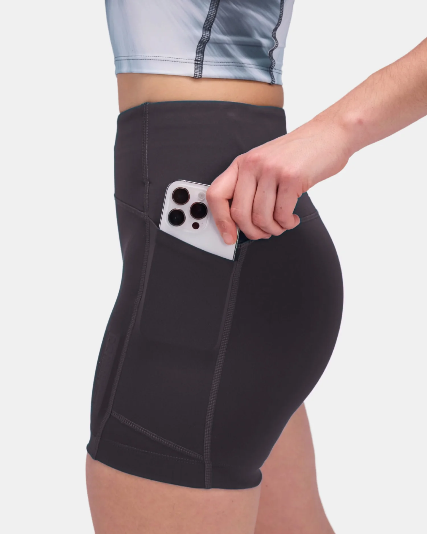Stamina™ High Waist 5" Compression - Shadow - Image 2