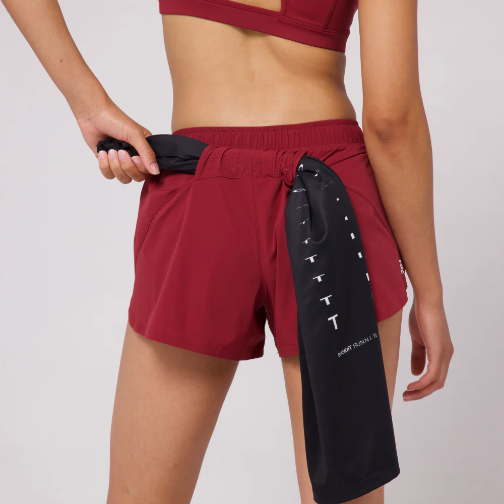 Vento™ 4" Women's Training Short - Cherry - Image 2