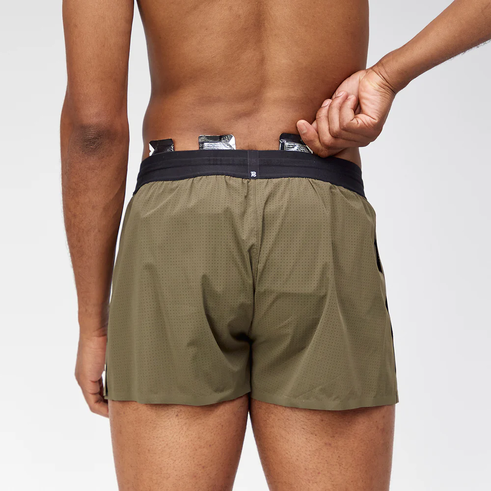 Vento™ Men's 3" Splitty Short - Dark Fatigue - Image 2