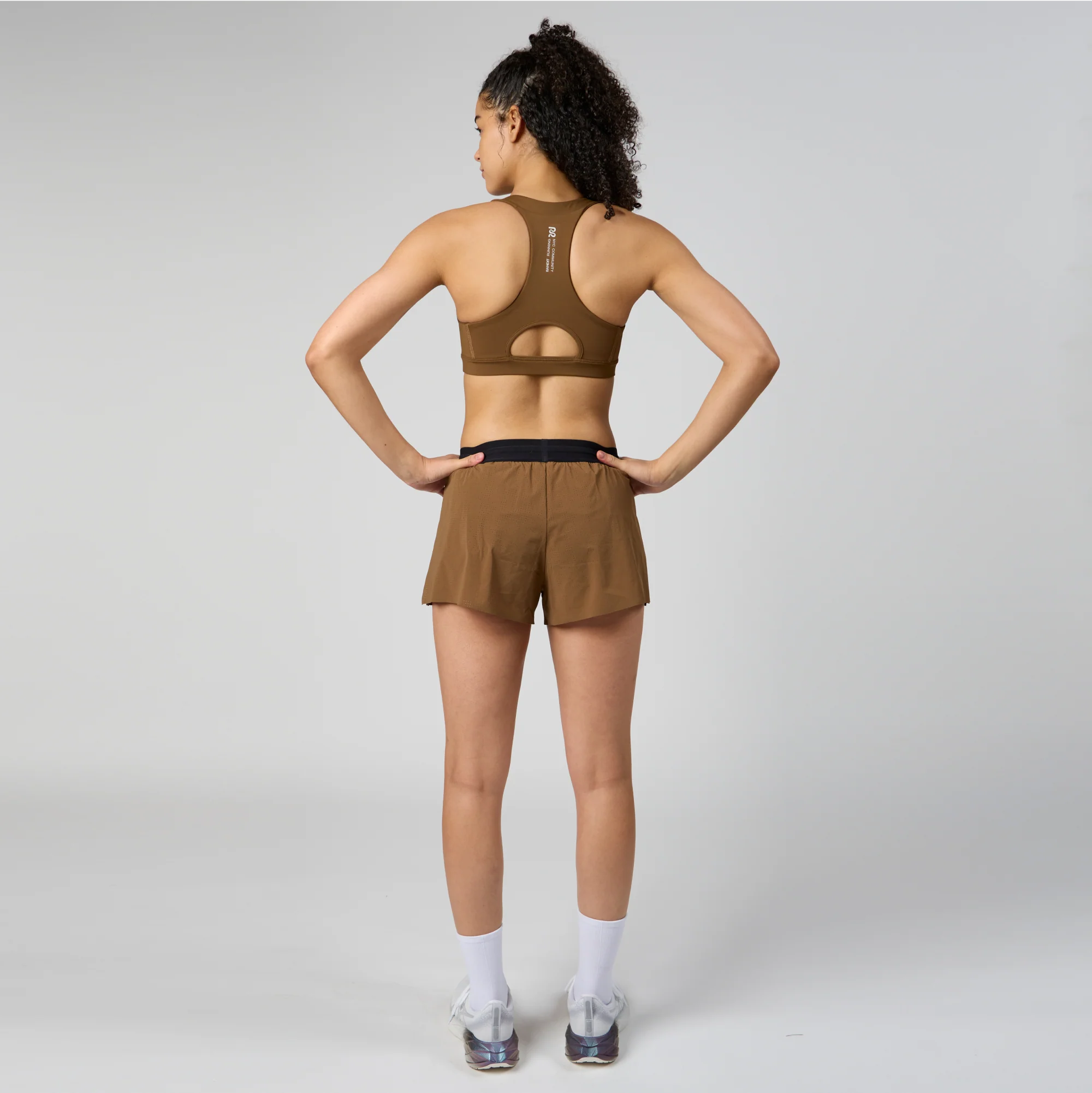 Vento™ Women's 3" Split Short - Nutmeg - Image 5
