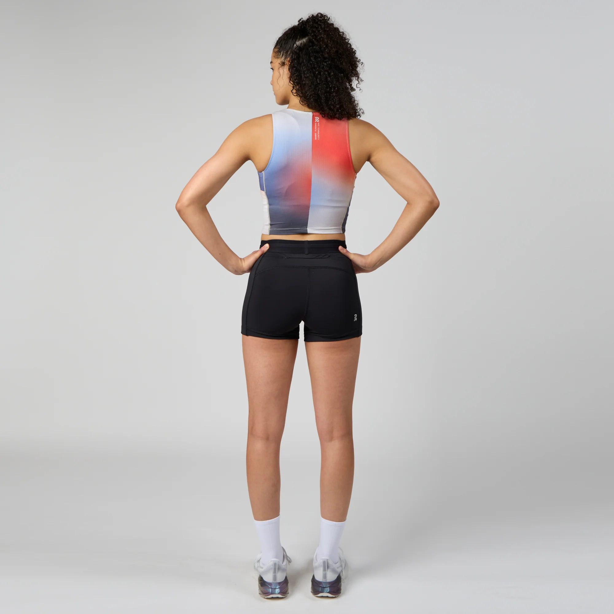 Ares Flex™ Zip Front Race Crop - Split Gradient - Image 5